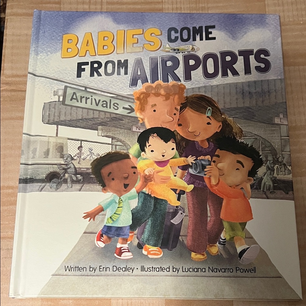 "Babies Come From Airports" Children's Book